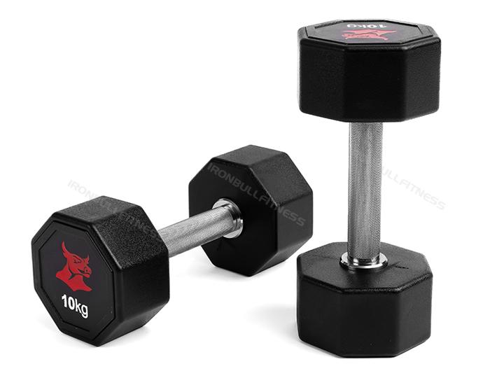 IR3820 8-Sided PEV dumbbell